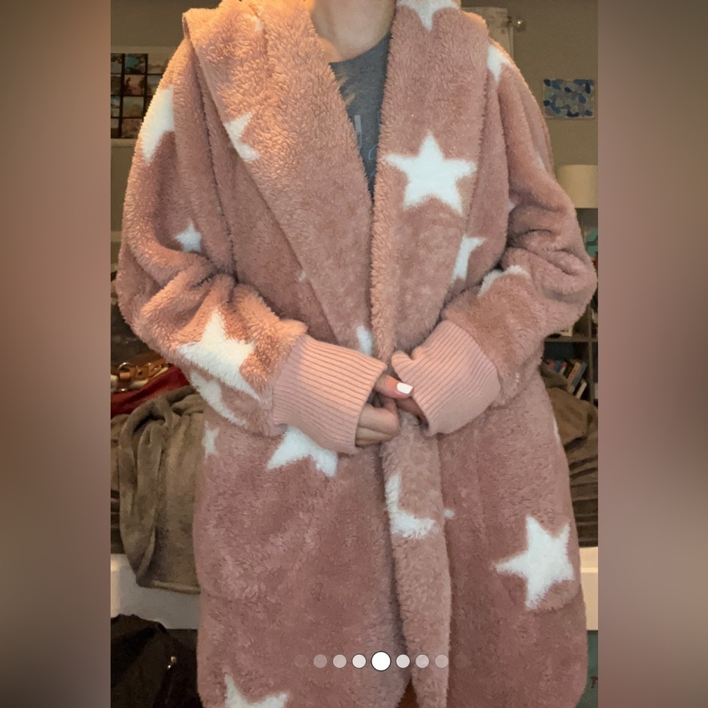 Pink Star Teddy Bear jacket
